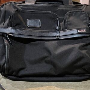 Tumi Black Briefcase for Men